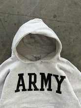 Load image into Gallery viewer, ASH GREY “ARMY” HEAVYWEIGHT HOODIE - 1990S
