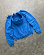 Load image into Gallery viewer, FADED BLUE HANES ZIP UP HOODIE - 1990S
