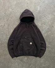 Load image into Gallery viewer, SUN FADED BLACK CARHARTT PAINTERS HOODIE - 1990S
