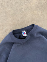 Load image into Gallery viewer, SUN FADED NAVY BLUE RUSSELL SWEATSHIRT - 1990S
