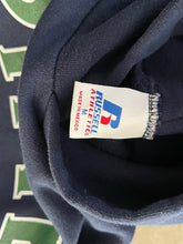 Load image into Gallery viewer, FADED NAVY BLUE “PINE CREEK” RUSSELL HOODIE - 1990S
