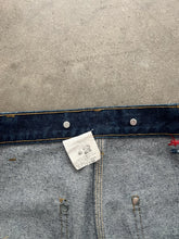 Load image into Gallery viewer, DARK WASH DOUBLE KNEE CARHARTT PANTS - 1980S
