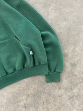 Load image into Gallery viewer, FADED PINE GREEN RUSSELL HOODIE - 1990S
