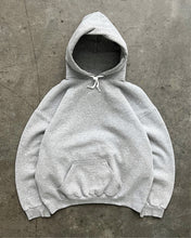 Load image into Gallery viewer, HEATHER GREY DISCUS HOODIE - 1990S
