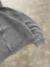 Load image into Gallery viewer, SUN FADED CEMENT GREY RUSSELL ZIP UP HOODIE - 1990S
