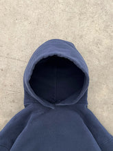 Load image into Gallery viewer, FADED NAVY BLUE REPAIRED RUSSELL HOODIE - 1990S
