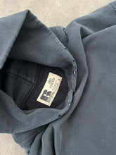 Load image into Gallery viewer, FADED BLACK HEAVYWEIGHT RUSSELL SIDE POCKET HOODIE - 1990S
