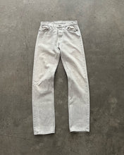 Load image into Gallery viewer, LEVI’S 501 FADED CEMENT GREY JEANS - 1980S
