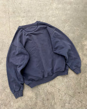 Load image into Gallery viewer, FADED NAVY BLUE HEAVYWEIGHT RUSSELL SWEATSHIRT - 1990S
