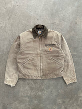 Load image into Gallery viewer, SUN FADED OLIVE BROWN CARHARTT DETROIT JACKET - 1990S
