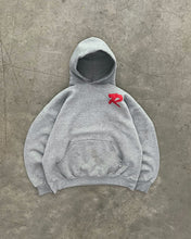 Load image into Gallery viewer, HEATHER GREY DISTRESSED RUSSELL HOODIE - 1990S
