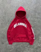 Load image into Gallery viewer, WINE RED “OKLAHOMA” RUSSELL HOODIE - 1980S

