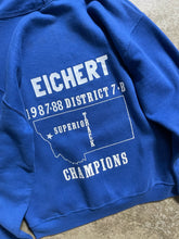 Load image into Gallery viewer, RUSSELL “SUPERIOR TRACK” ROYAL BLUE HOODIE - 1980s
