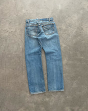 Load image into Gallery viewer, LEVI’S 501 DISTRESSED FADED BLUE JEANS - 1990S
