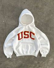Load image into Gallery viewer, CLOUD WHITE “USC” RUSSELL HOODIE - 1990S
