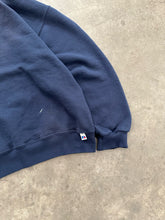 Load image into Gallery viewer, FADED NAVY BLUE PAINTERS RUSSELL SWEATSHIRT - 1990S
