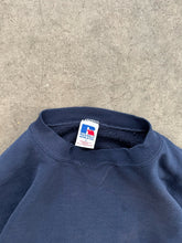 Load image into Gallery viewer, FADED NAVY BLUE PAINTERS RUSSELL SWEATSHIRT - 1990S
