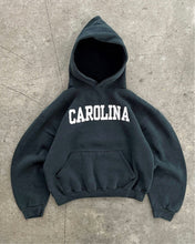Load image into Gallery viewer, FADED BLACK “CAROLINA” RUSSELL HOODIE - 1990S
