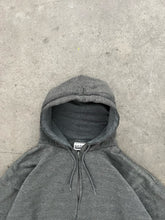 Load image into Gallery viewer, FADED OUT BLACK ZIP UP HOODIE - 1990S
