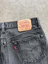 Load image into Gallery viewer, LEVI’S 501 FADED BLACK JEANS - 1990S
