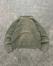 Load image into Gallery viewer, SUN FADED OLIVE GREEN SWEATSHIRT - 1990S

