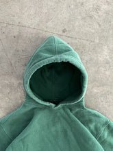 Load image into Gallery viewer, FADED PINE GREEN HEAVYWEIGHT HOODIE - 1990S
