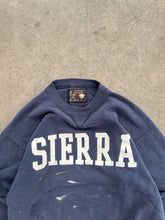Load image into Gallery viewer, FADED NAVY BLUE “SIERRA” PAINTERS HEAVYWEIGHT SWEATSHIRT - 1990S
