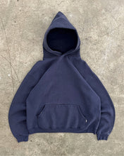Load image into Gallery viewer, PAINT &amp; FADED NAVY BLUE RUSSELL HOODIE - 1980S
