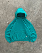 Load image into Gallery viewer, FADED TEAL RUSSELL HOODIE - 1990S
