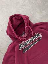 Load image into Gallery viewer, FADED MAROON “MINNESOTA” HOODIE - 1990S
