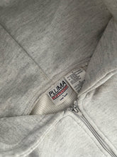 Load image into Gallery viewer, ASH GREY WAFFLE LINED ZIP UP HOODIE - 1990S
