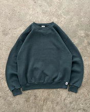 Load image into Gallery viewer, FADED DEEP FOREST GREEN RUSSELL SWEATSHIRT - 1990S
