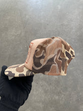 Load image into Gallery viewer, “WASATCH DISPOSAL INC.” CAMO FOAM TRUCKER HAT - 1990S
