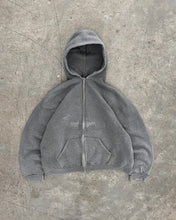 Load image into Gallery viewer, SUN FADED CEMENT GREY RUSSELL ZIP UP HOODIE - 1990S

