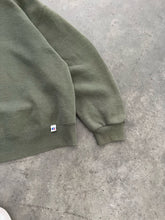 Load image into Gallery viewer, FADED OLIVE GREEN RUSSELL SWEATSHIRT - 1990S
