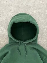Load image into Gallery viewer, FADED PINE GREEN HEAVYWEIGHT HOODIE - 1990S
