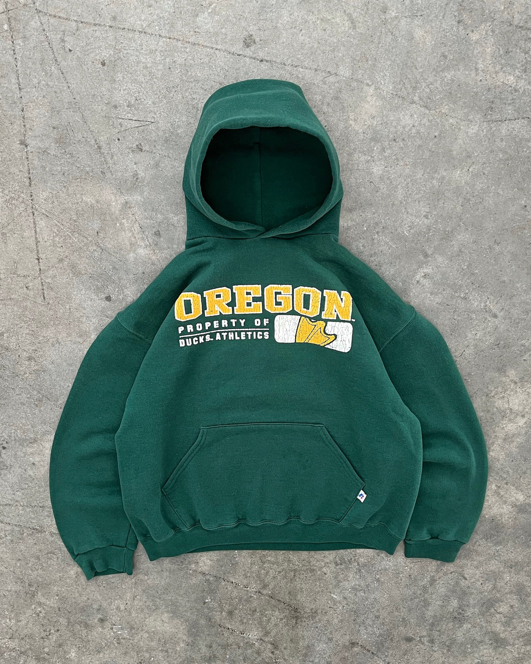 FADED PINE GREEN “OREGON” RUSSELL HOODIE