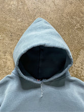 Load image into Gallery viewer, FADED SLATE BLUE REPAIRED RUSSELL HOODIE
