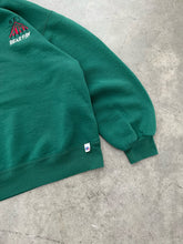 Load image into Gallery viewer, FADED PINE GREEN “SKI BEAR PAW” RUSSELL SWEATSHIRT - 1990S
