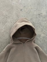 Load image into Gallery viewer, FADED OLIVE RUSSELL ZIP UP HOODIE
