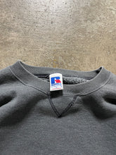 Load image into Gallery viewer, FADED CHARCOAL GREY RUSSELL SWEATSHIRT - 1990S
