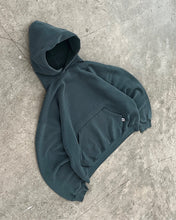 Load image into Gallery viewer, FADED DEEP FOREST GREEN RUSSELL HOODIE - 1990S

