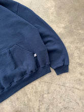 Load image into Gallery viewer, FADED NAVY BLUE RUSSELL HOODIE - 1990S
