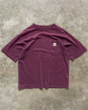 Load image into Gallery viewer, CARHARTT FADED MAROON POCKET TEE - 1990S

