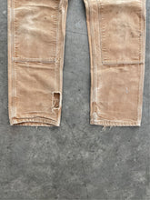 Load image into Gallery viewer, CARHARTT FADED TAN DOUBLE KNEE WORK PANTS - 1990S
