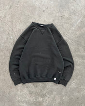 Load image into Gallery viewer, SUN FADED BLACK PAINTERS RUSSELL SWEATSHIRT - 1990S

