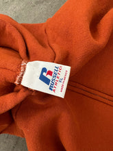 Load image into Gallery viewer, FADED BURNT ORANGE RUSSELL ZIP UP HOODIE - 1990S
