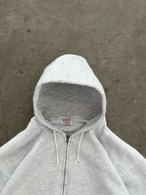 Load image into Gallery viewer, ASH GREY “USA” ZIP UP HOODIE - 1990S
