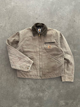 Load image into Gallery viewer, SUN FADED OLIVE BROWN CARHARTT DETROIT JACKET - 1990S
