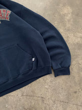 Load image into Gallery viewer, FADED NAVY BLUE “FRESNO STATE” RUSSELL HOODIE - 1990S

